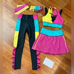 Crowned Athletics Pumpkin Queen Set Size M